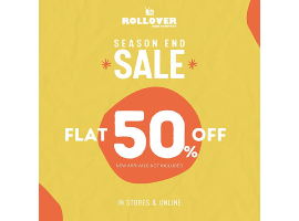 Rollover Kids Company Season End Sale FLAT 50% OFF